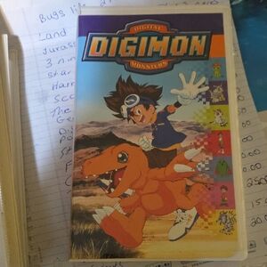 Digimon Monsters VHS Tape